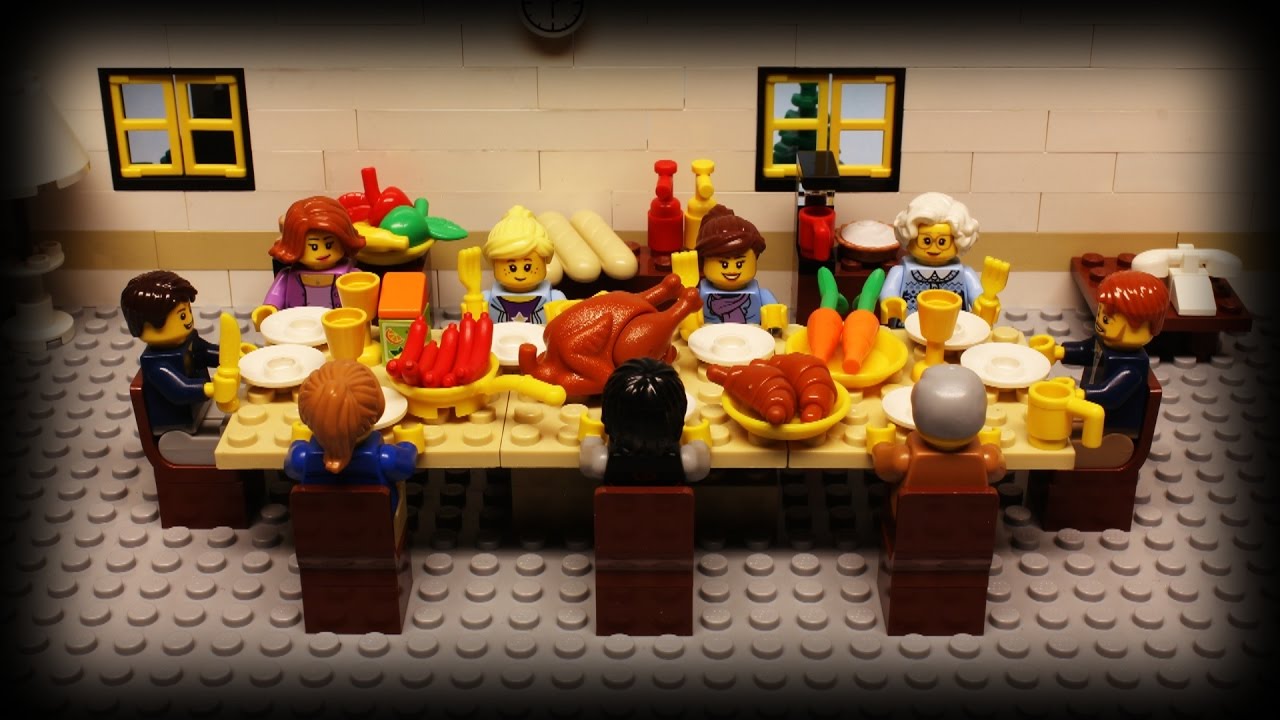 Cute Lego Thanksgiving Stopmotion