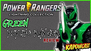 POWER RANGERS LIGHTING COLLECTION GREEN PSYCHO RANGER REVIEW | HASBRO PULSE EXCLUSIVE