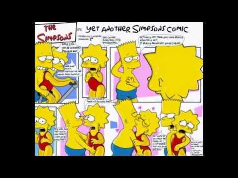 Comic simpsons strip