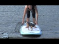 Starboard NRG fitness SUP board with Nikki Gregg