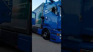 Truck Scania R730 V8 Team Chiappaloni Biostrong Truck Fest 2023 Show Truck Guidizzolo Italy