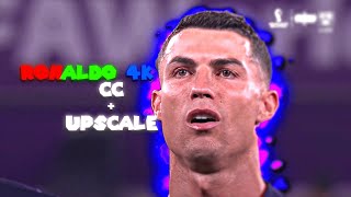 Ronaldo ● Rare Clips ● Scenepack ● 4K (With Ae Cc And Topaz)