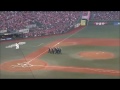 WORLD ORDER in Ceremonial first pitch 【始球式】 2015/3/31