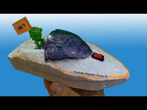 Сделать лодку из пенопласта с моторчиком своими руками 95