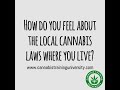 How do you feel about the local cannabis laws where you live? Should Cannabis Be Legalized?