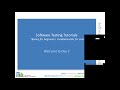 Software Tutorial