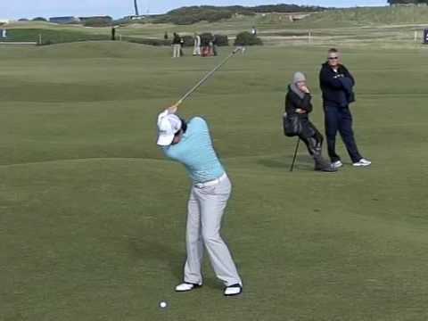 Rory McIlroy front slow motion