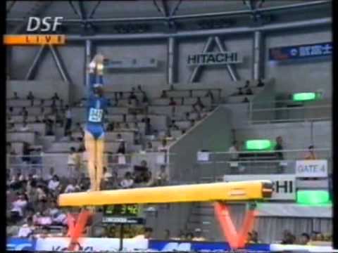 14th T ITA Elisa Lamperti BB 1995 World Gymnastics Championships 9 175