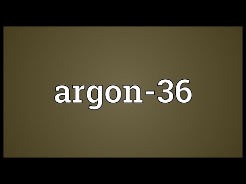Header of Argon-36