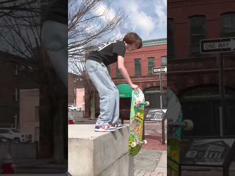 Elijah & Talen bomb drop - All I Need skateboards