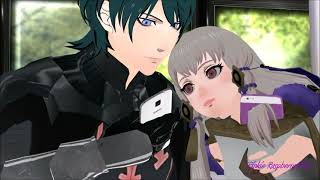 Mmd Sometimes Siri Is Very Helpful ... Byleth X Lysithea Fe3H