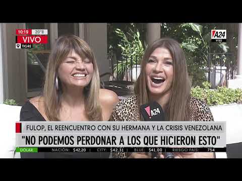 Catherine Fulop, el reencuentro con su hermana y la crisis venezolana