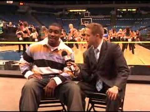 forward Craig Smith at the 2007 Timberwolves Dance Team Auditions. forward Craig Smith at the 2007 Timberwolves Dance Team Auditions.