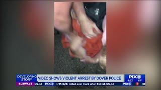 Video shows man being punched multiple times in face by Dover Police