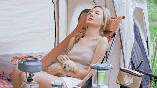 Solo Camping Overnight With My Dog Without Knowing That It’s Her Last Trip