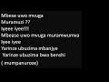 Ndarangisha by Bruce Melody lyrics video