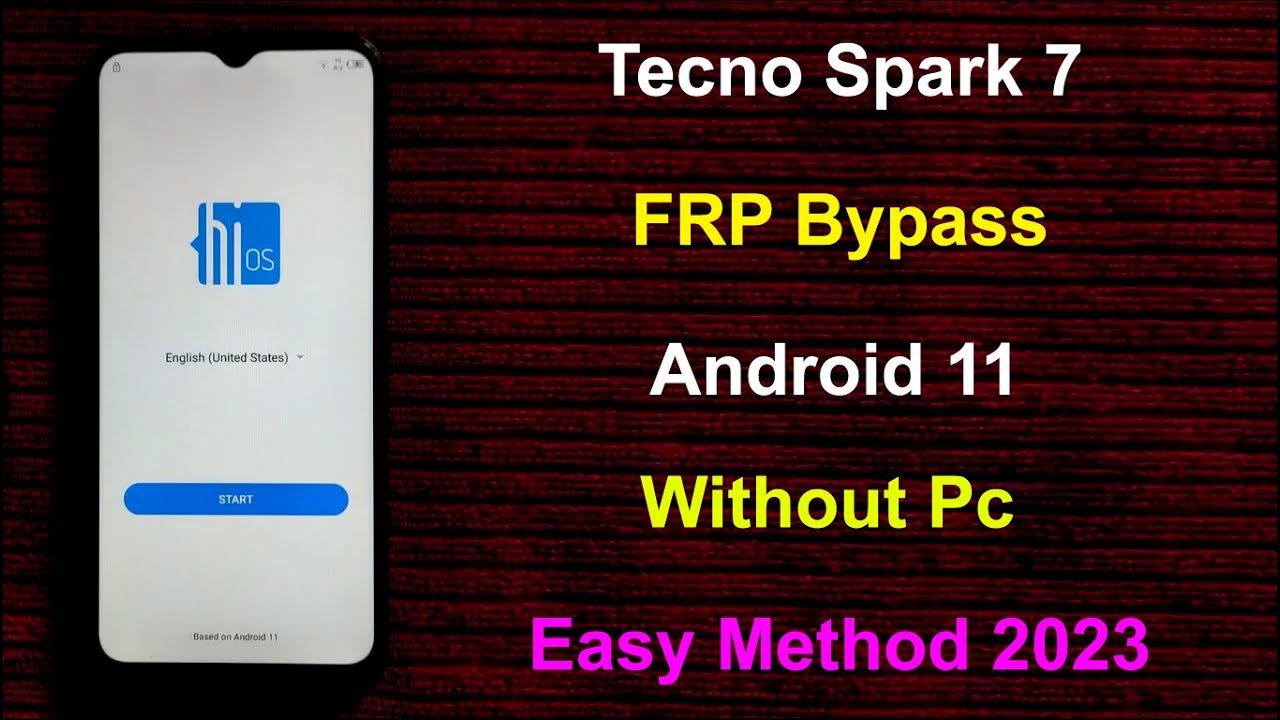 Tecno Spark 7 FRP Bypass Android 11 | Gmail/Google Tecno Spark 7 FRP Bypass Android 11 | Gmail/Google