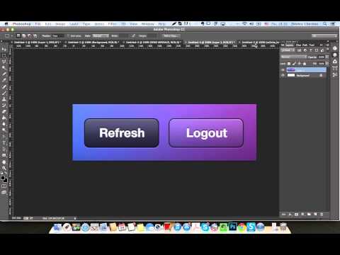 Как сделать в photoshop кнопку - Svbur.ru