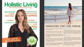 Manifestation & The Law of Attraction - Holistic Living Mag 15