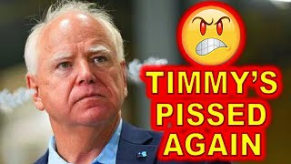 Tim Walz Gets Thrown Under The Bus Again Today By Kamala Harris.....