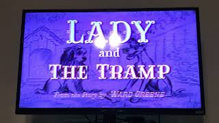 Opening To Lady And The Tramp 1987 VHS (French Canadian Copy)