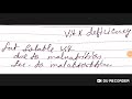 Vitamin k deficiency lecture