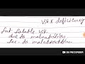 Vitamin k deficiency lecture