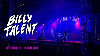 Billy Talent Victoriaville - 12 Août 2022 Rock La Cauze