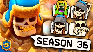 Nuevos Emotes De Esqueleto Gigante Todo Sobre La Season 36 De Clash Royale Sneak Peek