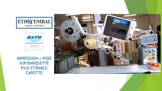 PRÉSENTATION ETIQ EMBAL
