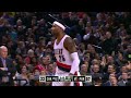 Mo Williams Serves the Tasty Behind-the-Back Dish to Lopez for the Smash