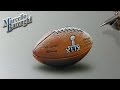 3D Drawing: NFL Super Bowl XLIX Game Ball - February 1st, 2015 3D Drawing: NFL Super Bowl XLIX Game Ball - February 1st, 2015