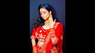 Saree Lover Camera Posing Tutorial Banga Lalana Ep28 Rai, Red Lahenga