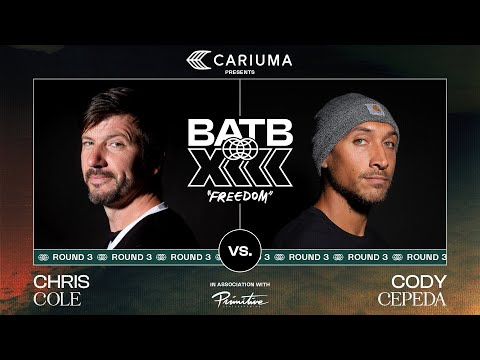 BATB 13: Chris Cole vs Cody Cepeda - Round 3 | Battle At The Berrics Presented by Cariuma