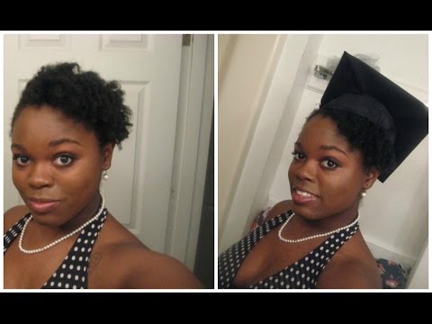 Natural Hair Updo-- Inspired by PRETTYDIMPLES01