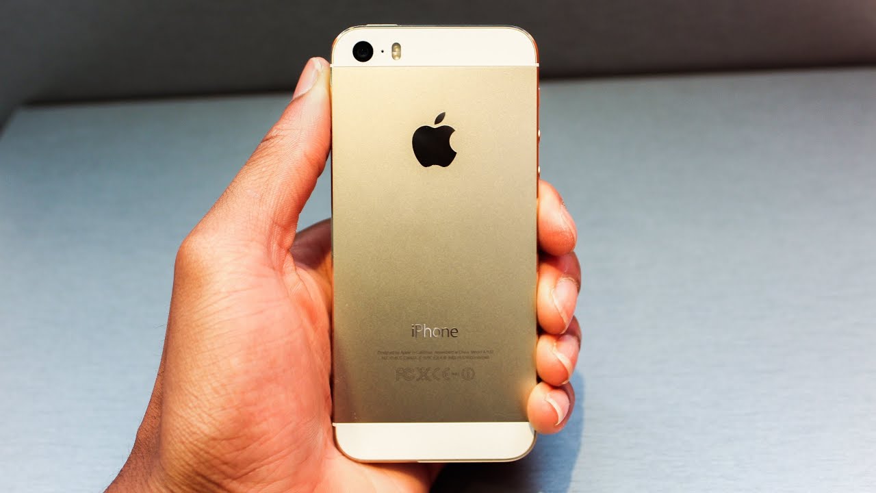 Gold Apple iPhone 5s: Hands On! - YouTube