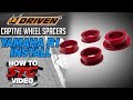 Driven Captive Wheel Spacer Install on a 15-17 Yamaha YZF-R1 from SportbikeTrackGear.com YouTube Video