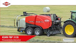 Kuhn Fbp 3135 - Presswickelcombi Mit Folienbindung