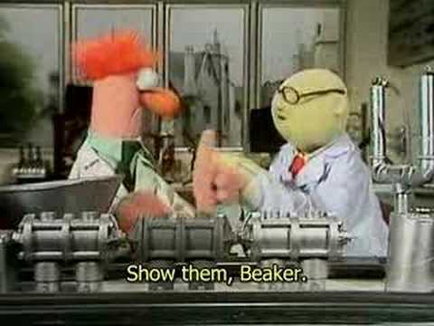 Beaker Bunsen - Banana Sharpener