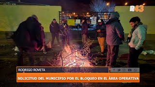 Solicitud Del Municipio Por El Bloqueo En El Área Operativa