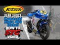 Kawasaki Ninja 400 K-Tech Rear Shock Install | Sportbike Track Gear YouTube Video