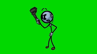 Henry Stickmin Uses Wrench Greenscreen
