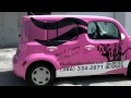Nissan Cube Car Wrap Fort Lauderdale | Dust Bunnies Cleaning Service | Car Wrap Solutions