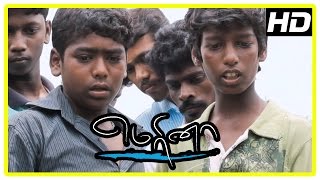 Marina Movie Climax Scene Kids Perform Last Rites Of Old Man Kids Join School End Credits