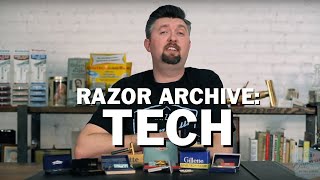 Razor Archive Series Gillette Tech Double Edge Safety Razor