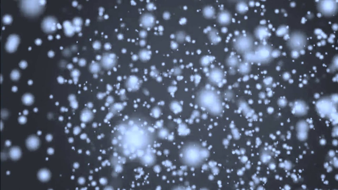 Snow effect footage - YouTube