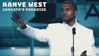 Kanye West - Gangsta's Paradise | Iconic Speech - 4K