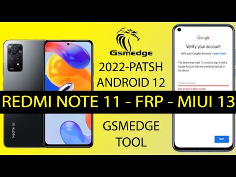 Remove Frp Xiaomi Redmi Note 11 Miui 13 Bypass Google Remove Frp Xiaomi Redmi Note 11 Miui 13 Bypass Google