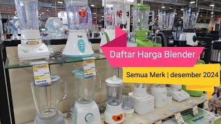 Harga Blender Semua Merk Terbarudesember 2024 Blender Murah Terbaik