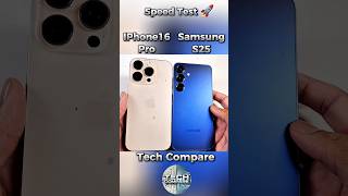 Iphone 16 Pro Vs Samsung S25 Speed Test